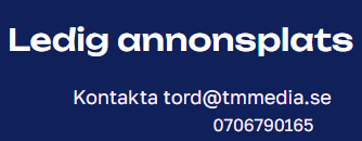 Ledig annonsplats